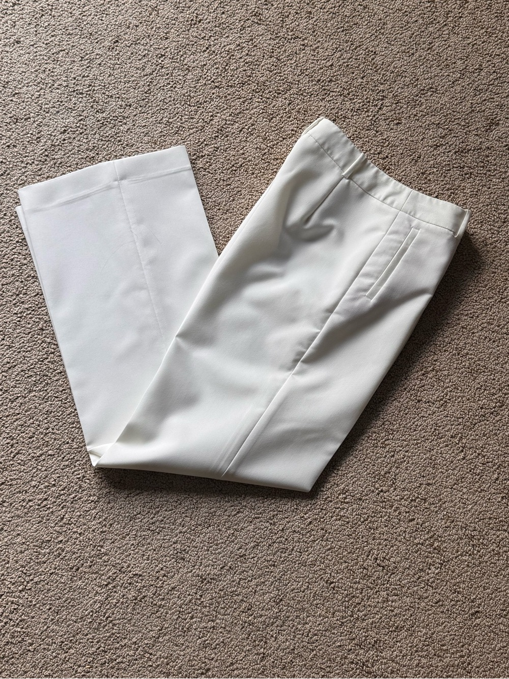 Zara dress pants in white